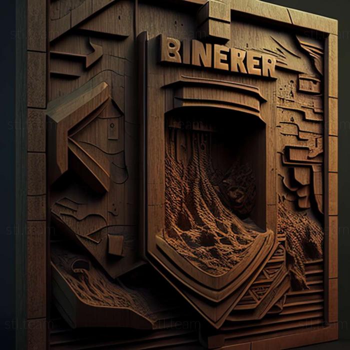 3D model The Bunker game (STL)